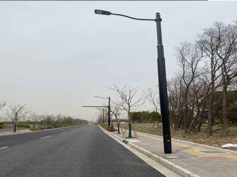 佳木斯市上海综合杆 太阳能路灯工程
